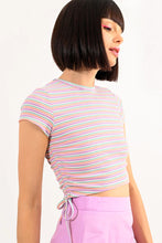 Load image into Gallery viewer, Lilac Striped Tee