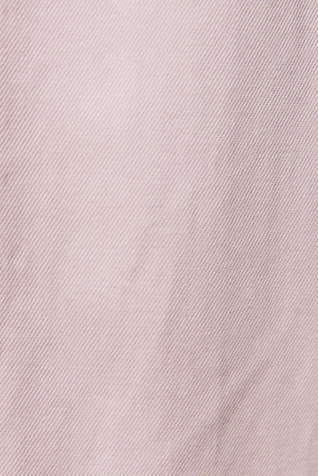 Low-Rise Pleated Tie Pants