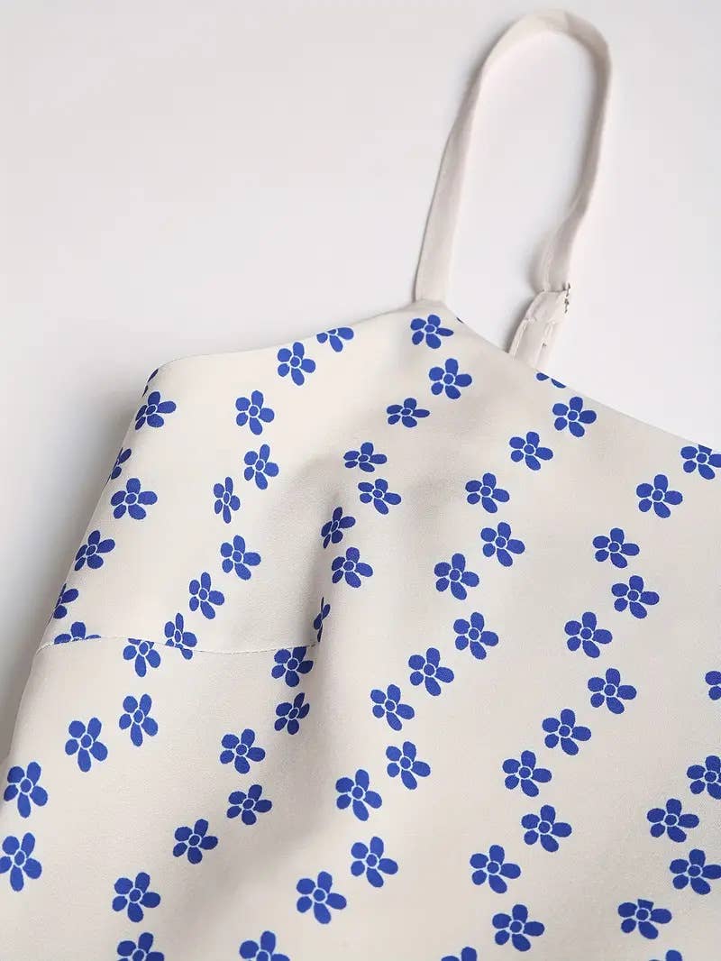 Mackerel Print Sundress