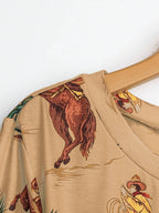 Wild Western Cowboy Rodeo Long Sleeve