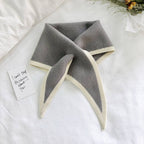 Knit Triangle Scarf