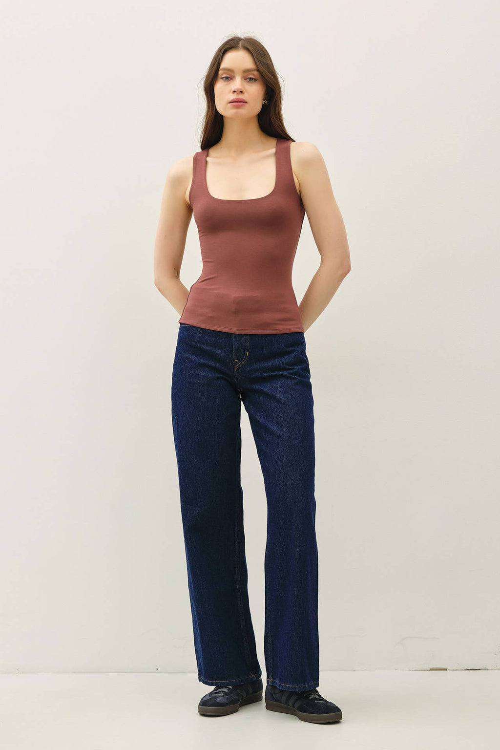 Basic Square Neck Tank