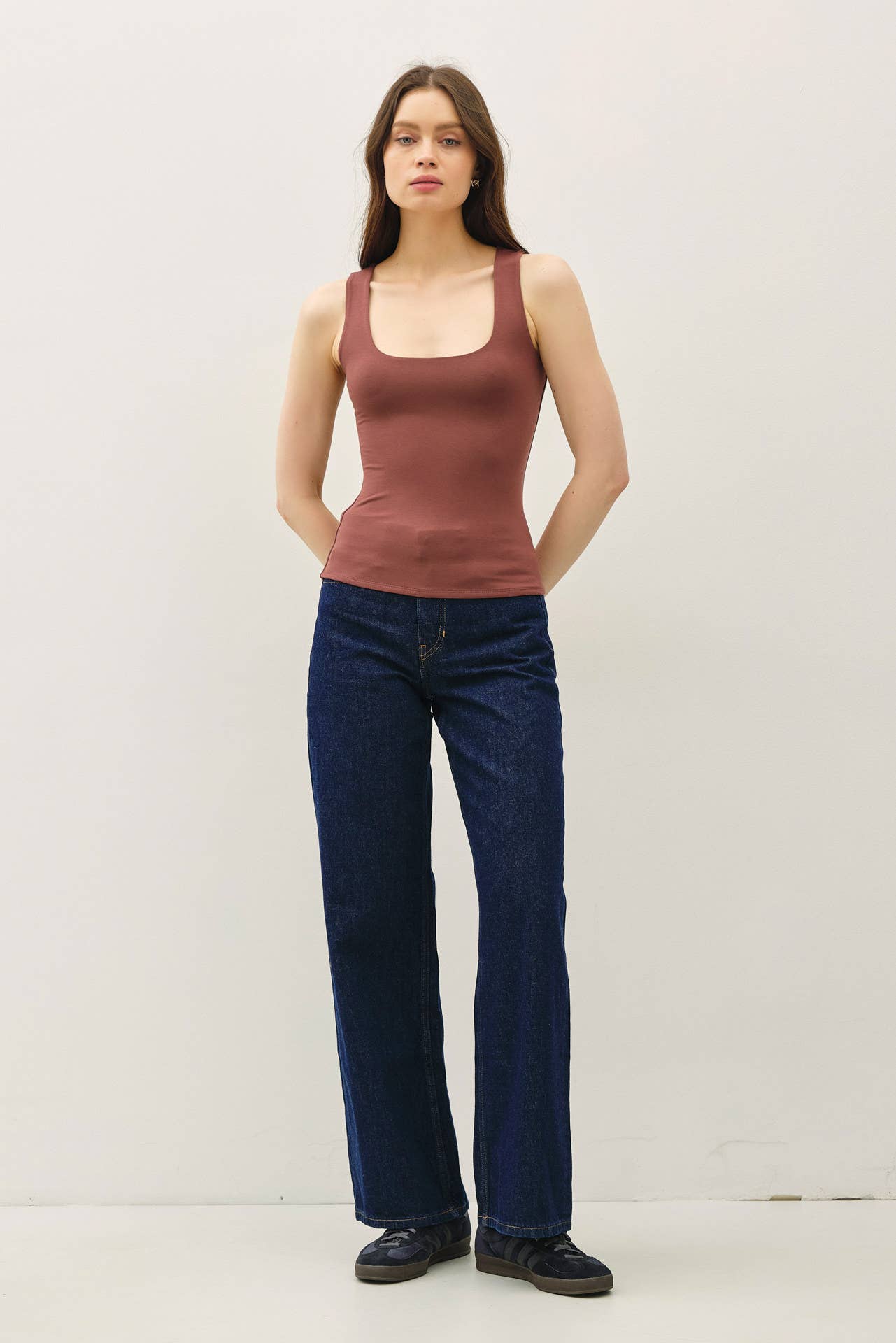 Basic Square Neck Tank