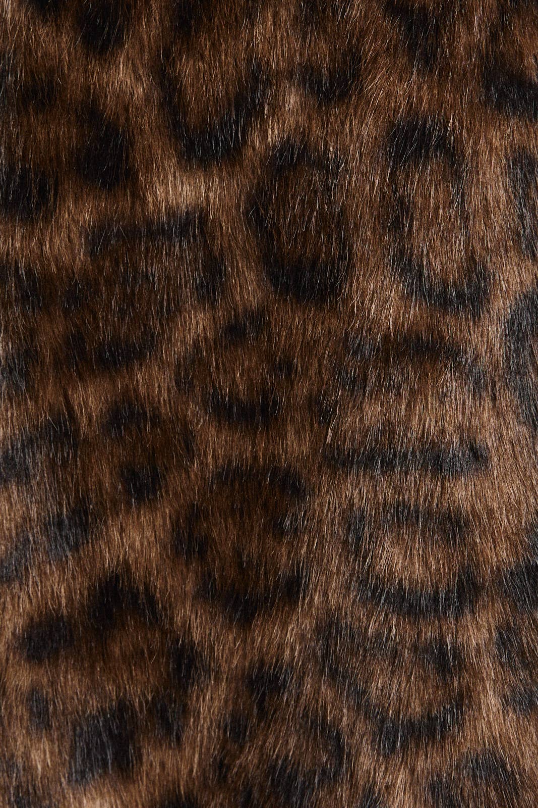 Cheetah Faux Fur Long Coat