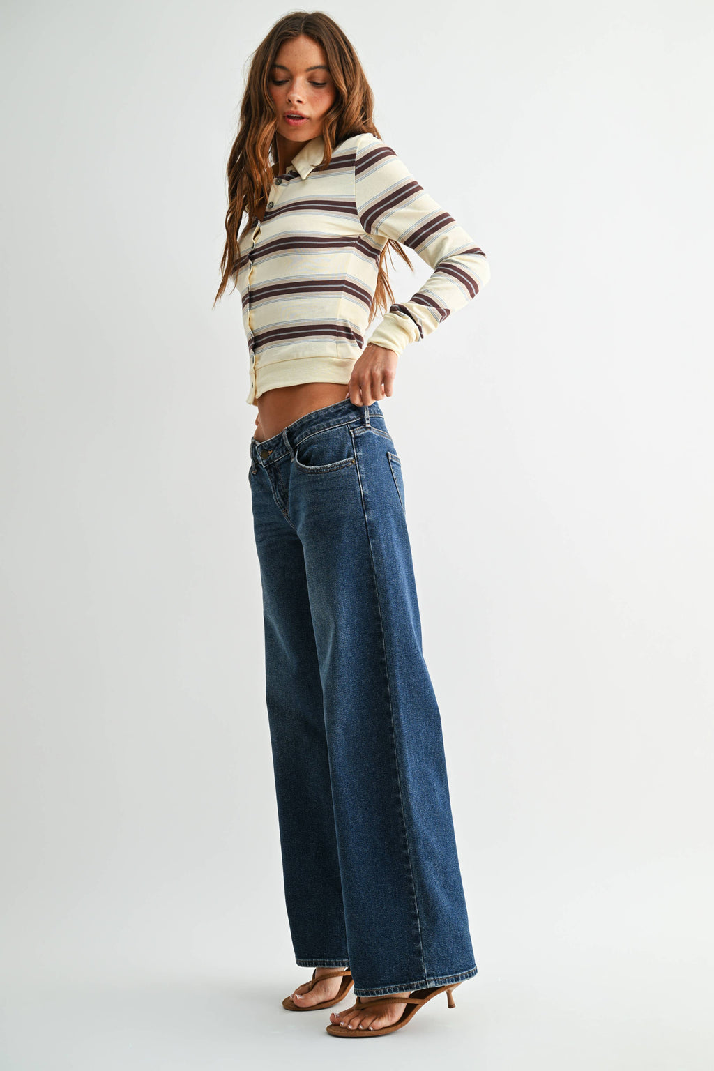 Low Rise Full Length Straight