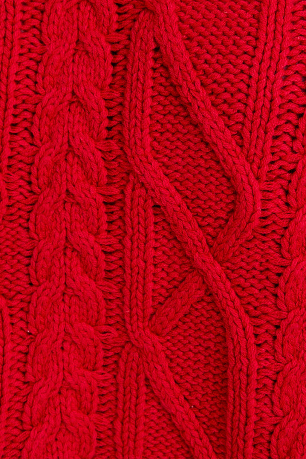 Wide Sleeve Cable Knit Sweater