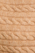 Off-Shoulder Button Sweater