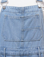 Loose Fit Denim Overalls