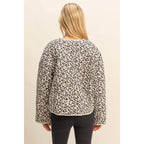 Quilted Leopard Jacket