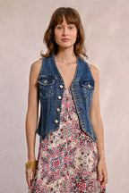 Classic Denim Vest