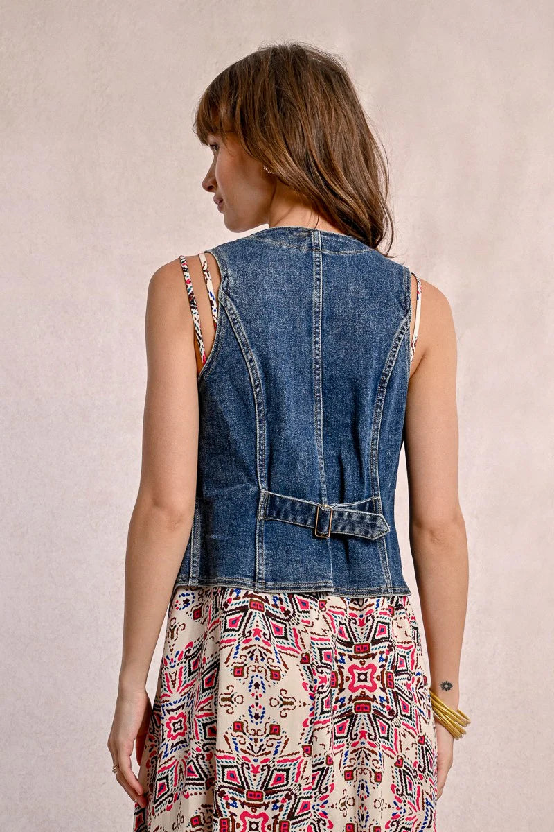 Classic Denim Vest