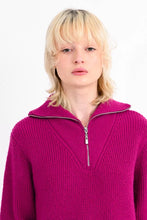 Load image into Gallery viewer, Cozy Half Zip Sweater Dress