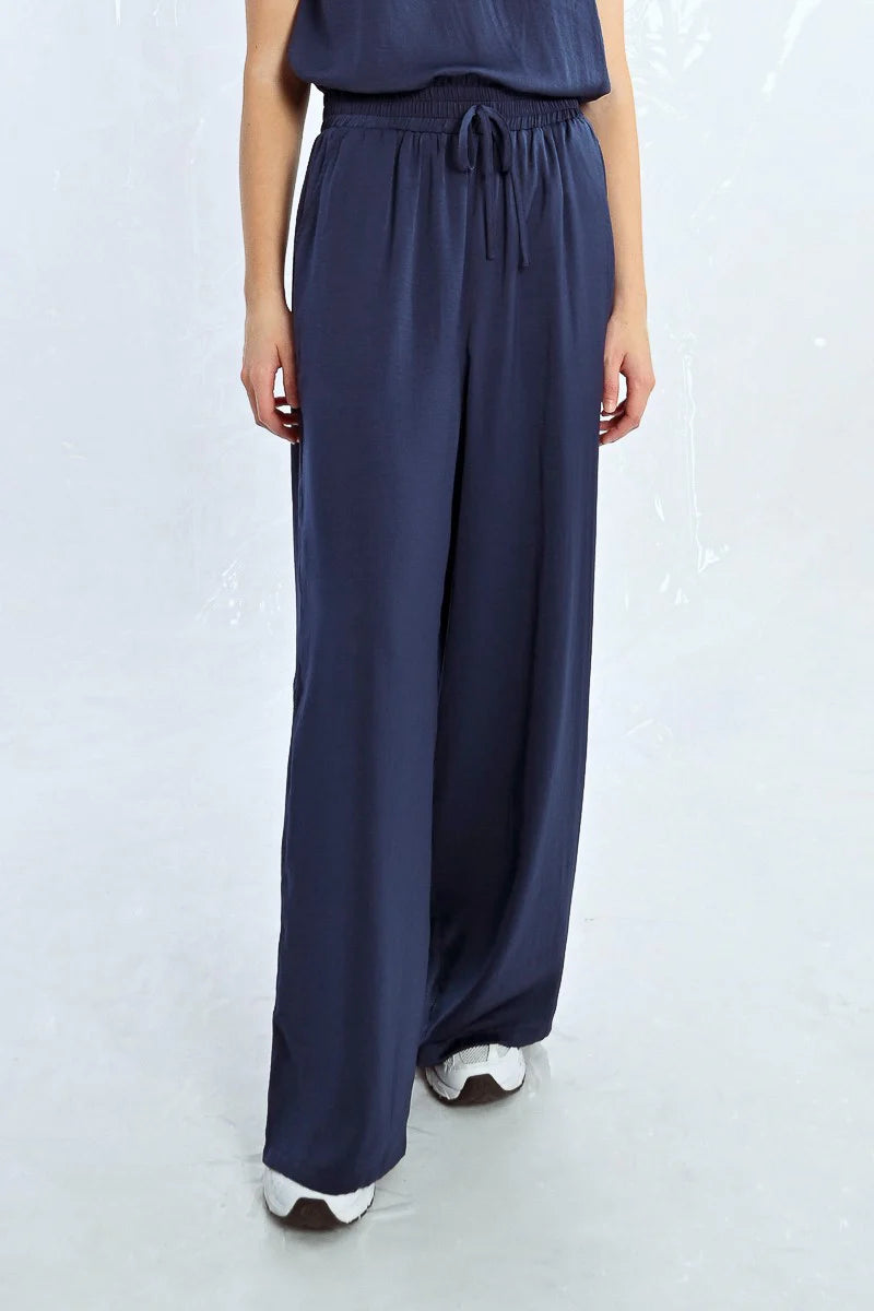 Fluid High Waist Pants
