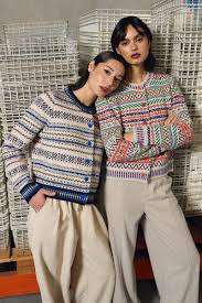 Geometric Knitted Cardigan