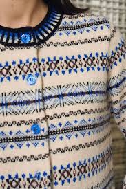 Geometric Knitted Cardigan
