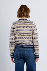 Geometric Knitted Cardigan