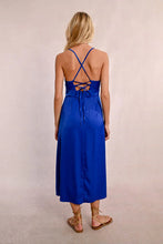 Load image into Gallery viewer, Cobalt Strappy Back Dress