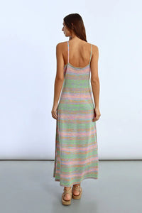 Multicolor Stripe Maxi