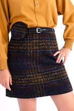 Load image into Gallery viewer, Plaid Mini Skirt with Pouch