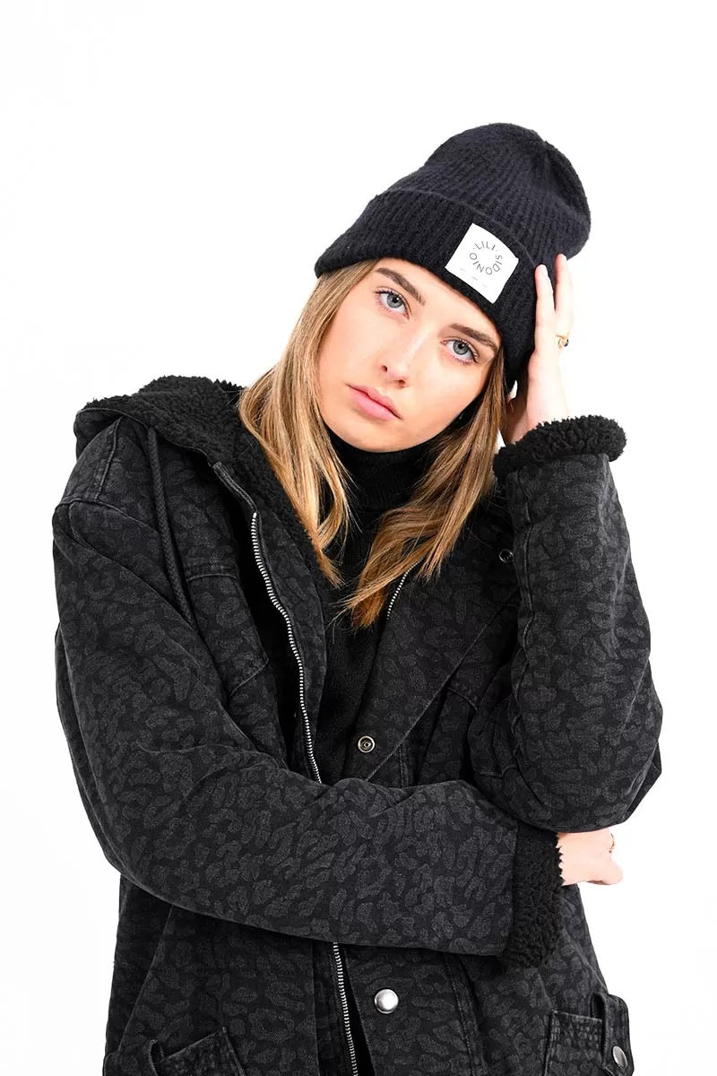 Ribbed Cuffed Beanie