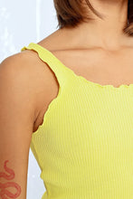 Load image into Gallery viewer, Neon Lettuce Edge Tank