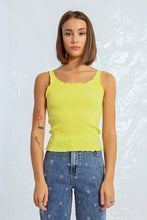 Load image into Gallery viewer, Neon Lettuce Edge Tank