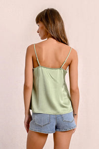 Satin Lace Camisole