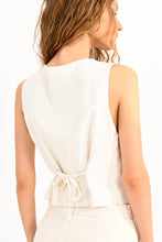 Load image into Gallery viewer, Linen Blend Vest