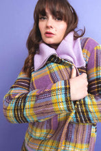 Load image into Gallery viewer, Mauve Plaid Jacket