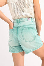 Load image into Gallery viewer, Aqua Acid Wash Shorts