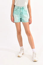 Load image into Gallery viewer, Aqua Acid Wash Shorts