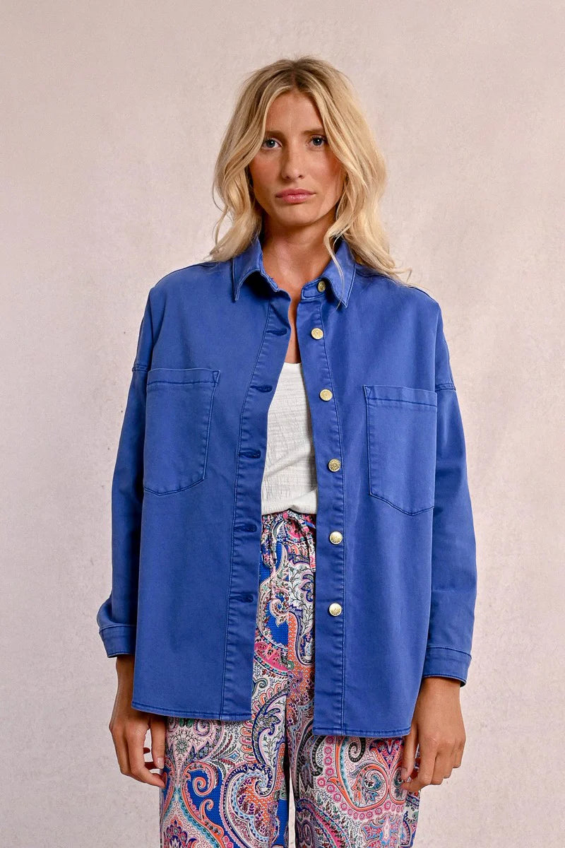 Cobalt Overshirt