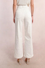 Load image into Gallery viewer, White Wide Leg Jeans