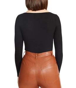 Black Rib CHARLIE Bodysuit