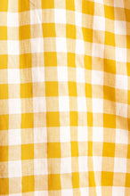 Load image into Gallery viewer, Yellow Plaid Dress