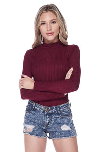 Ribbed Bodysuit