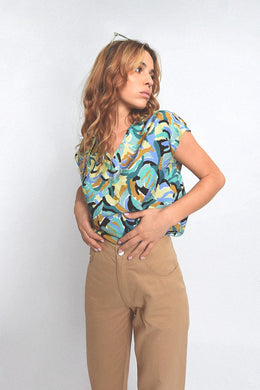 Mint Jeanne Top