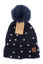 Load image into Gallery viewer, Pearl Studded Hat