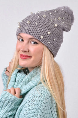 Pearl Studded Hat