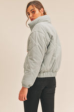 Load image into Gallery viewer, Quilted Bomber Jacket
