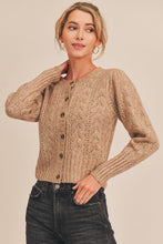 Load image into Gallery viewer, Pointelle Knit Cardigan