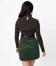 Load image into Gallery viewer, Stripe Turtleneck Cherie Top