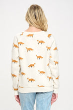 Load image into Gallery viewer, Fox Print Sweatshirt