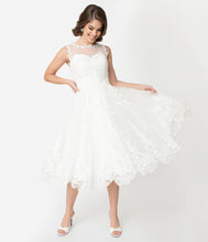 Load image into Gallery viewer, Ivory Lace and Tulle Dress