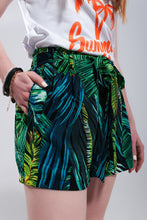 Load image into Gallery viewer, Tropical Print Shorts