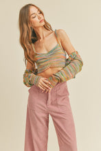 Load image into Gallery viewer, Space Dye Cardigan Set