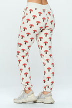 Mushroom Print Sweatpants