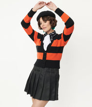 Load image into Gallery viewer, Striped Scaredy Cat Sweater