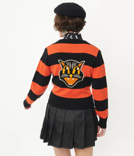 Load image into Gallery viewer, Striped Scaredy Cat Sweater