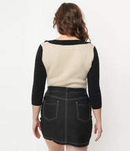 Load image into Gallery viewer, Black Cat Sleeve Sweater